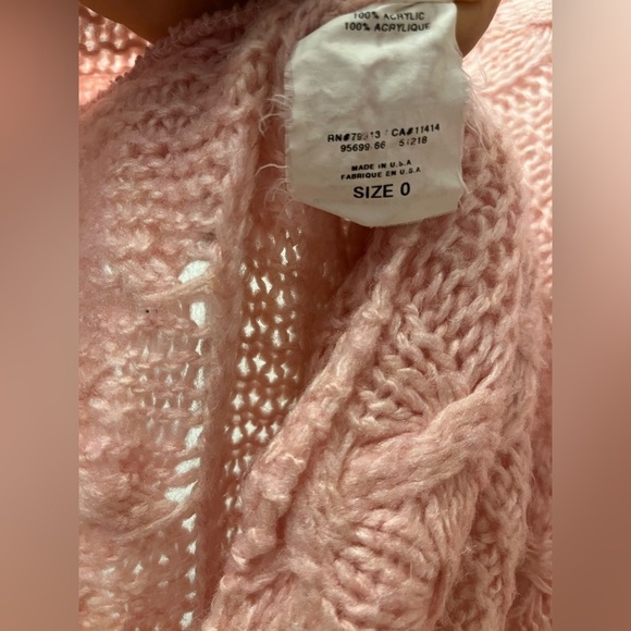 COPY - MOTHERHOOD MATERNITY BEAUTIFUL SOFT KNITTED SOFT PINK COVERUP PATTERN PO… - Picture 9 of 11